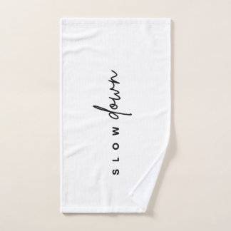 ジムタオル – スローダウン ハンドタオル
