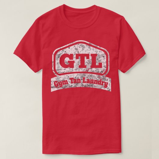 ジムタンランドリージカッコいいム Tシャツ (デザイン正面)