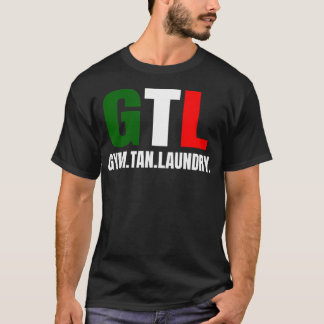 ジムタンランドリーGtlニュージャージーNjショアイタリアンFl Tシャツ