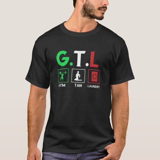 ジムタンランドリーGTL Tシャツ (正面)