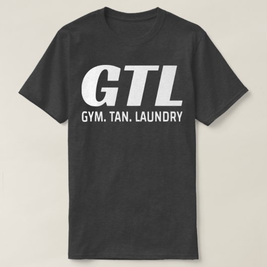 ジムタンランドリーT Tシャツ (デザイン正面)