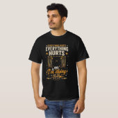 ジムデザイン「すべてが痛い」 Tシャツ (正面フル)