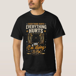 ジムデザイン「すべてが痛い」 Tシャツ