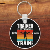 ジムトレインまたはダイジムのトレーナーフィットネス キーホルダー (裏面)