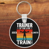 ジムトレインまたはダイジムのトレーナーフィットネス キーホルダー (正面)