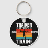 ジムトレインまたはダイジムのトレーナーフィットネス キーホルダー (裏面)