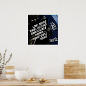 ジムトレーニングやる気を起こさせるポスター ポスター (キッチン)