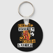 ジムトレーニングフィットネスおもしろいデビルユニチュンキーハンキーW キーホルダー (正面)