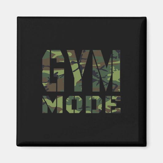 ジムトレーニングフィットネスボディビルカモフラージュウェイト マグネット (正面)