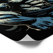 ジムトレーニングボディビルシャーク ポスター (角)