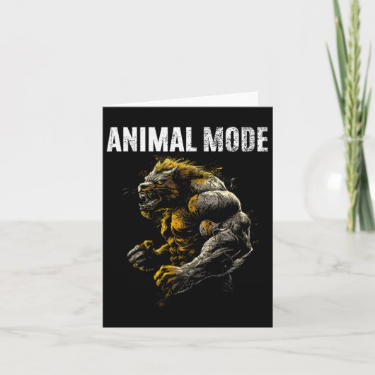 ジムトレーニングボディビルモンスター カード (正面)