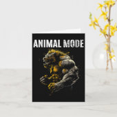 ジムトレーニングボディビルモンスター カード (黄色い花)