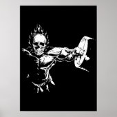 ジムトレーニングボディビル – リフティングやる気を起こさせる ポスター (正面)