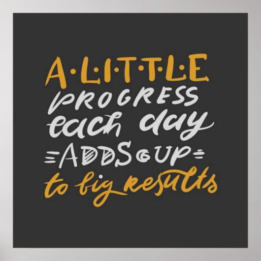 ジムトレーニングモチベーション引用文 ポスター (正面)