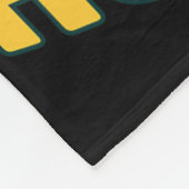 ジムトレーニング私が空腹のリフトFiを痛める フリースブランケット (角)