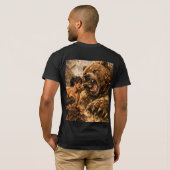 ジムトレーニング/鍛えてつくったTシャツ Tシャツ (裏面フル)