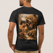 ジムトレーニング/鍛えてつくったTシャツ Tシャツ (裏面)
