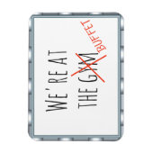 ジムバおもしろいッフェでのクルーズドアマーカー マグネット (縦)