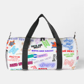 ジムバッグ ダッフルバッグ (裏面)