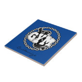 ジムバーベルロゴThunder_Cove タイル (側面)