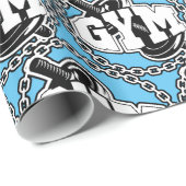 ジムバーベルロゴThunder_Cove ラッピングペーパー (ロールコーナー)