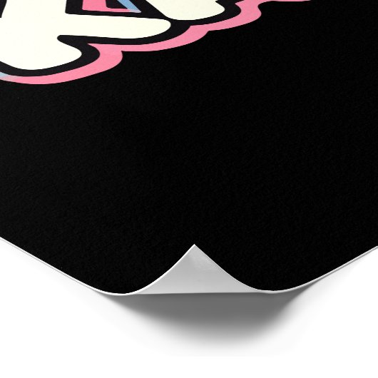 ジムパンダのトレーニングかわいいかわいいアニメトレーニング ポスター (角)