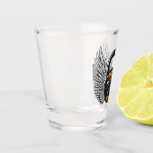 ジムパーソナライズされたフィットネストレーナーケトルベル ショットグラス (左)