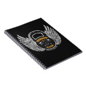 ジムパーソナライズされたフィットネストレーナーケトルベル ノートブック (右側)