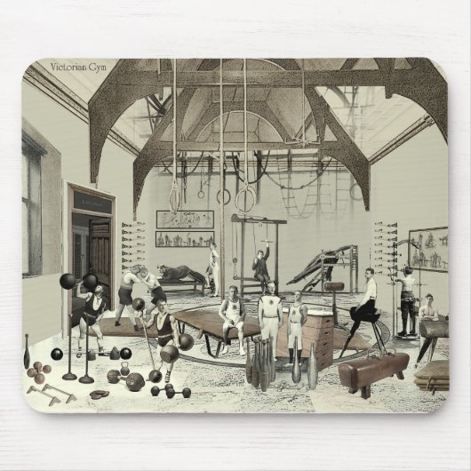 ジムビクトリアン マウスパッド (正面)