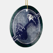 ジムフィットネス重量 セラミックオーナメント (右)