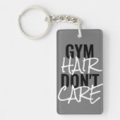 ジムヘア気にが女子キーチェーンを使用しない キーホルダー (正面)