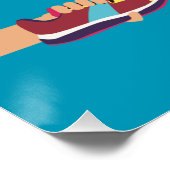 ジムポスター20" x 20"、ポスター紙（半光沢） ポスター (コーナー)