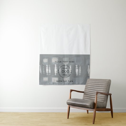 ジムポップ・アートのアップショップテーブルランナーのサインビジネスロゴ タペストリー (インサイチュ)