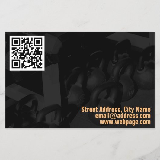 ジムモダンスタイル チラシ (裏面)