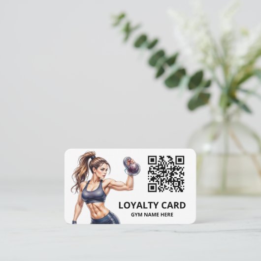 ジムモダンロイヤリティカード ロイヤリティカード (スタンド正面)