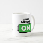 ジムモード意欲を起こオンコーヒーラバーマグギフト コーヒーマグカップ (正面右)