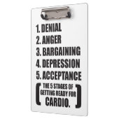 ジムユーモア – カーディオ クリップボード (左)