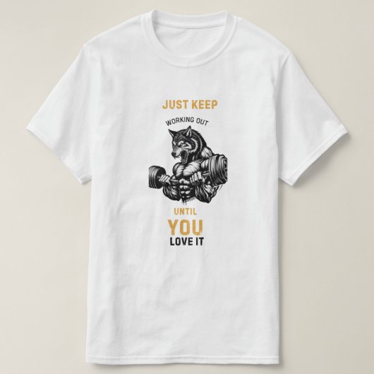 ジムライフスタイル Tシャツ (デザイン正面)