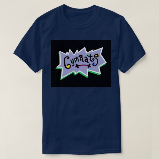 ジムラッツアートプリント Tシャツ (デザイン正面)