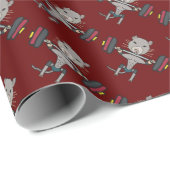 ジムラットウェイトリフティング ラッピングペーパー (ロールコーナー)