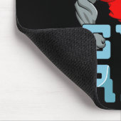 ジムラットフィットネスボディビルエクササイズ筋肉スポート マウスパッド (コーナー)