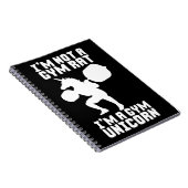 ジムラット対ジムユニコーン – おもしろいトレーニングインスピレーション ノートブック (右側)