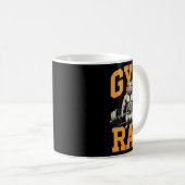 ジムラット意味ジムラットの衣装ウェイト持ち上げジム コーヒーマグカップ (正面右)