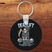 ジムリピーターのデッドリフトボディビル キーホルダー (正面)
