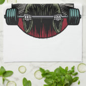 ジムリーパートレーニング キッチンタオル (折り畳み)