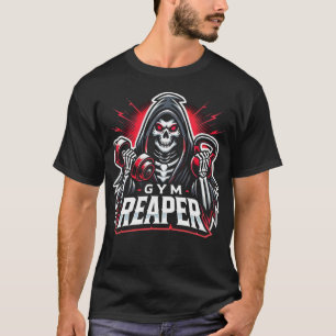 ジムリーパー強烈トレーニング – ジおもしろいム Tシャツ