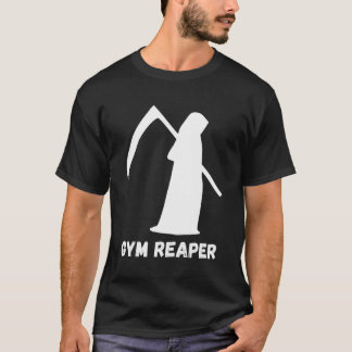 ジムリーパー – 専用フィットネス用の死神 Tシャツ