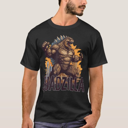 ジムレジェンズクアドジラおもしろいジム Tシャツ (正面)