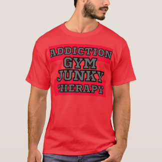 ジム中毒セラピー Tシャツ