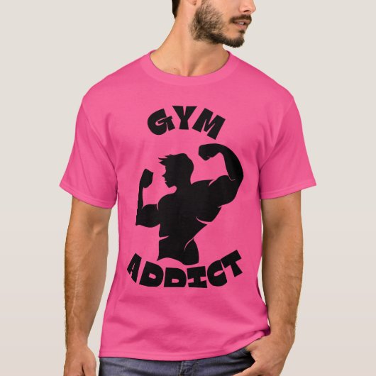 ジム中毒Tシャツ Tシャツ (正面)